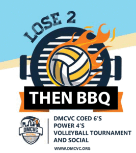 Sand volleyball tournament and grill out